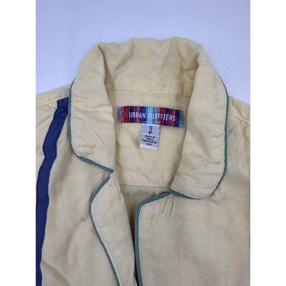 Urban Outfitters Freshly Picked Yellow Bowling Collared Button Shirt - Picture 2 of 4